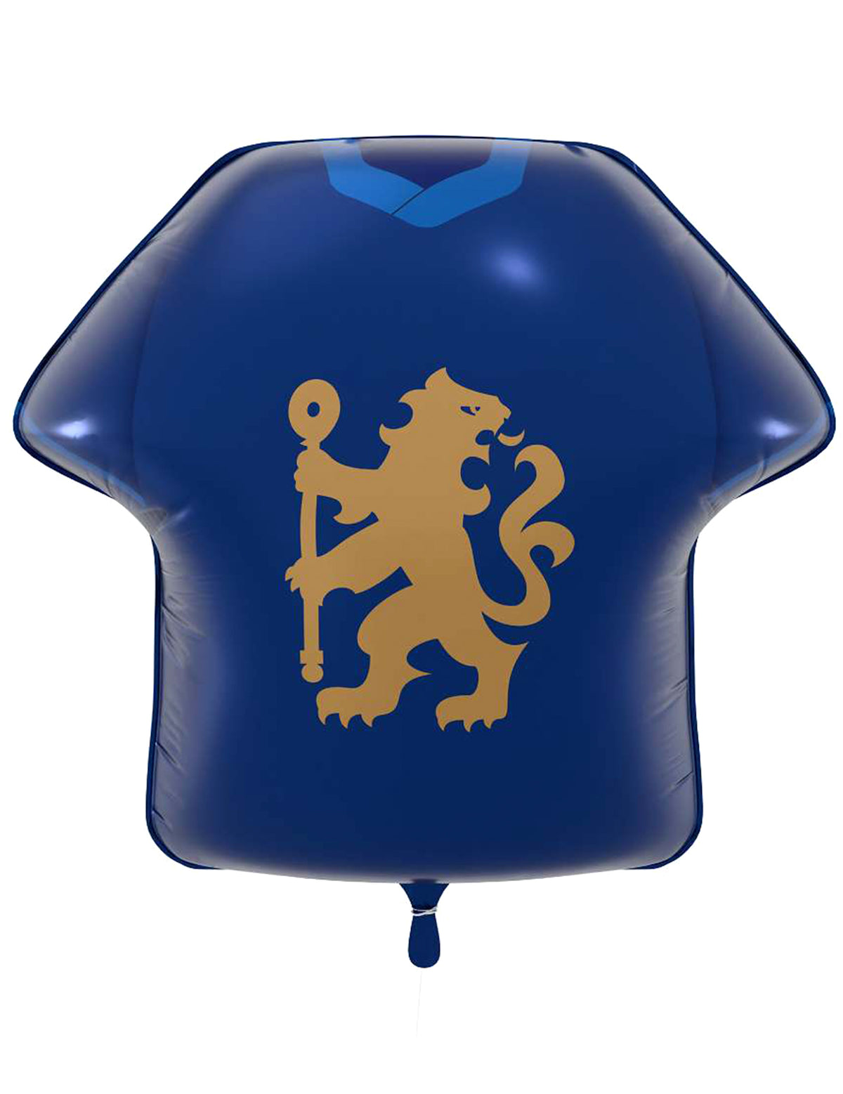 Modrý fóliový balón v tvare dresu Chelsea Football Club 52 x 51 cm