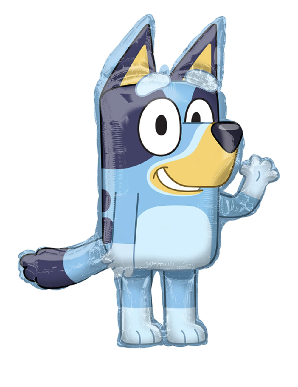 Ballon aluminium Bluey pour enfant bleu