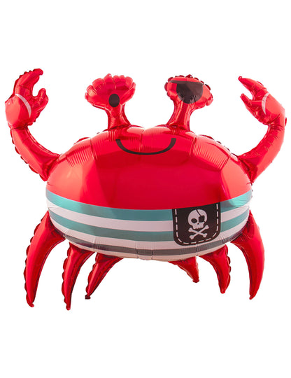 Hliníkový balón krab 93 × 75 cm