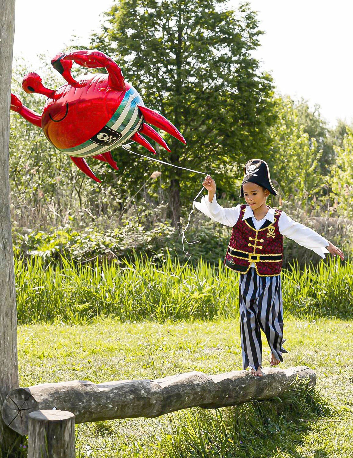 Hliníkový balón krab 93 × 75 cm