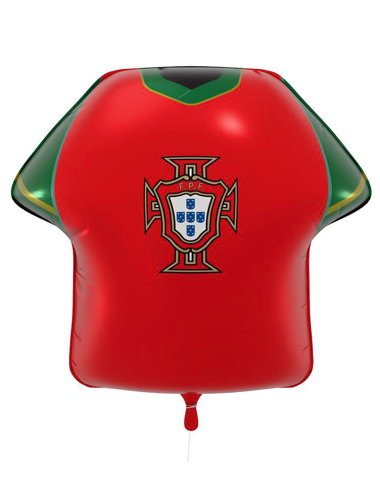 Hliníkový balón v tvare dresu Portugalskej futbalovej federácie