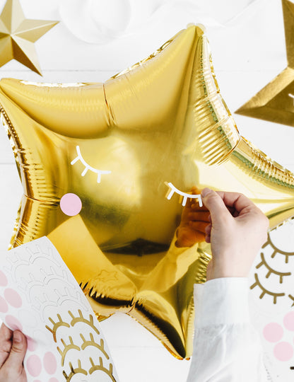 Hliníková guľa Golden Star 45 cm