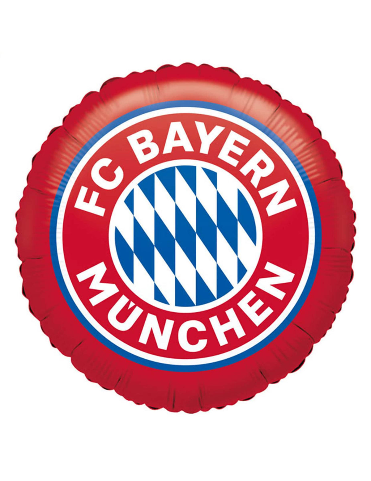 Hliníkový balón FC Bayern Munich pre fanúšik červená a modrá