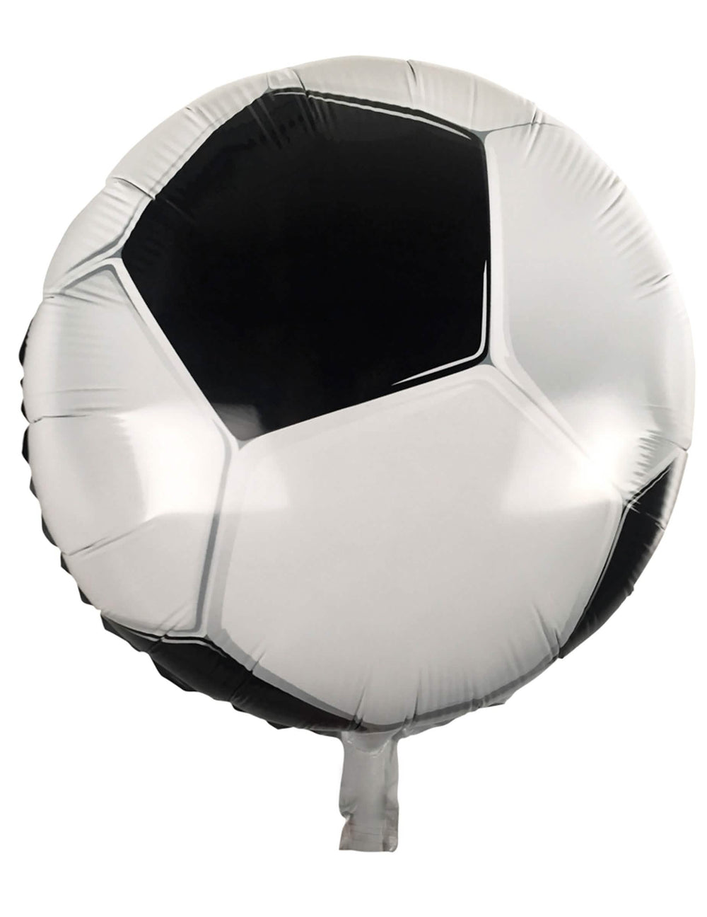Hliníkový balón Foot party na oslavu čierna a biela
