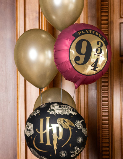 Ballon aluminium Harry Potter™ Voie 9 3/4 35 cm