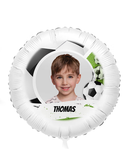 Personalizovateľný futbalový fóliový balón 50 cm