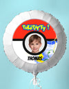 Personalizovateľný fóliový balón Poké Ball 50 cm
