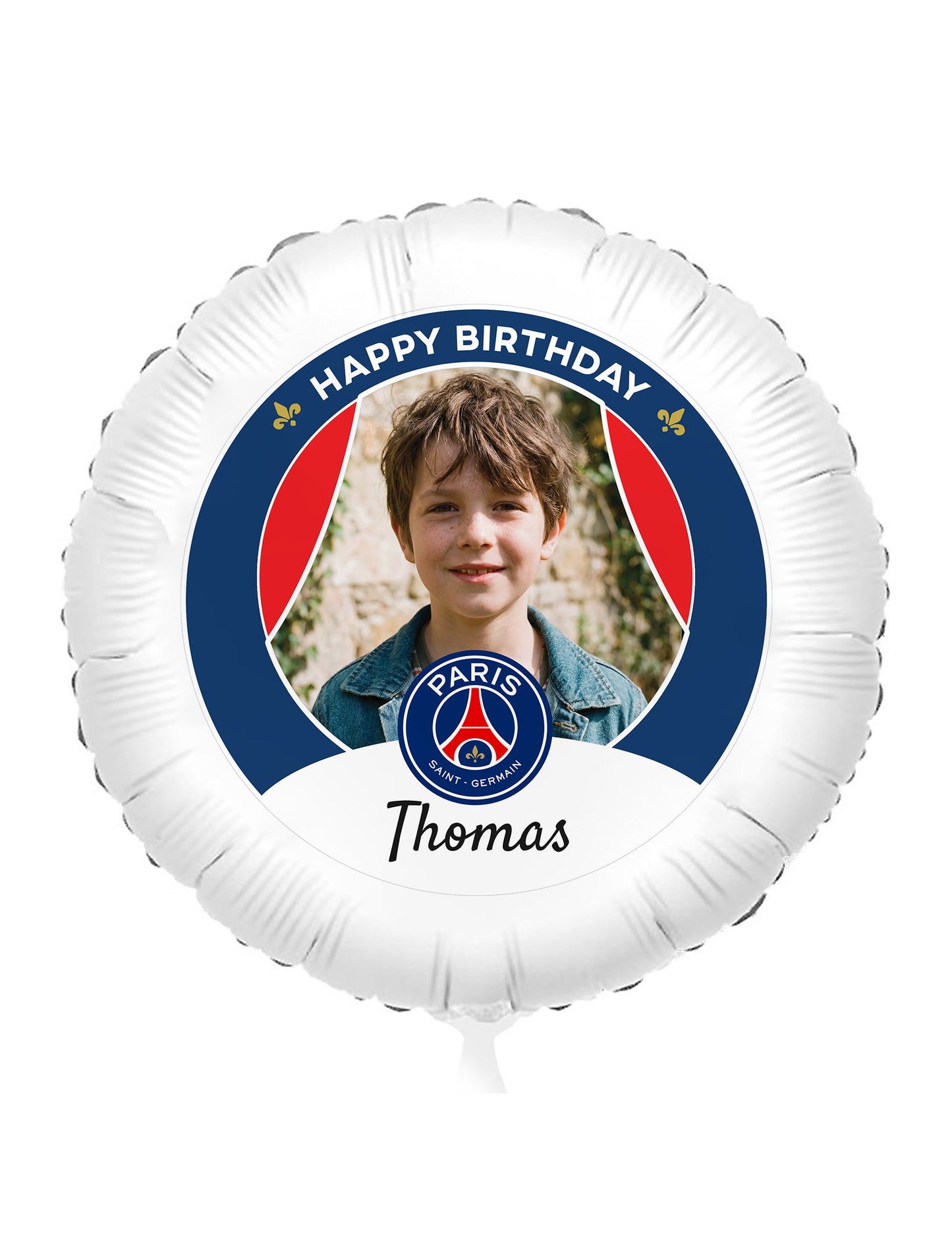 Personalizovateľný hliníkový balón PSG 50 cm