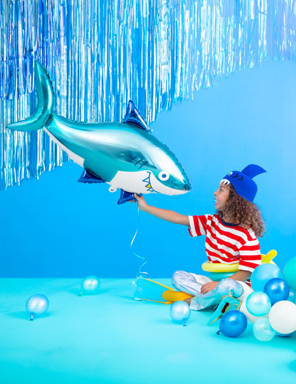 Fóliová lopta so žralokom 102 x 62 cm k oceánskym narodeninám