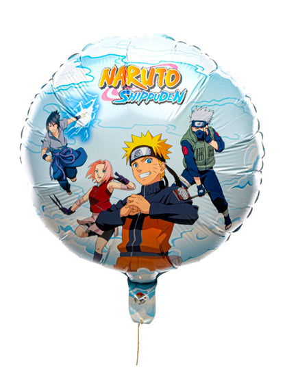 Guľatý hliníkový balón Naruto Shippuden™ 43 cm