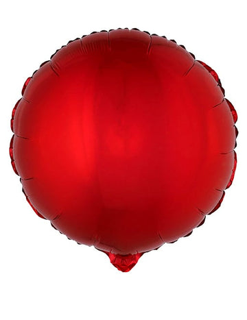 Červená hliníková guľa 45 cm