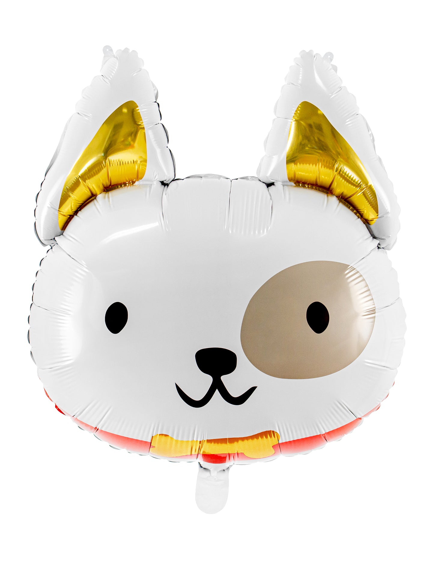 Hliníková guľa s hlavou psa, 56 x 65 cm na narodeniny