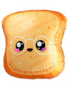 Hliníkový balón Toast 60 x 60 cm