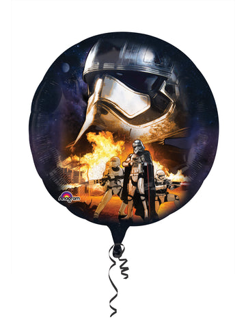 Hliníkový balón Star Wars VII 81 x 81 cm zlých chlapcov