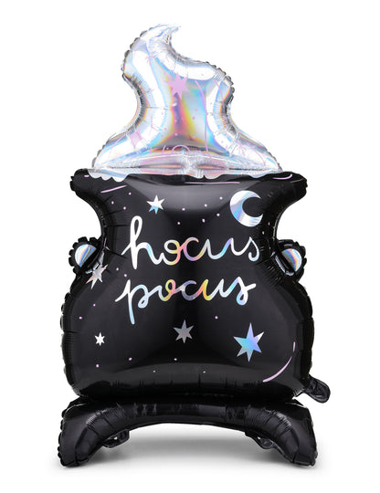 Obrovská hliníková guľa/kotol 64 x 109 cm dúhový hokus pokus