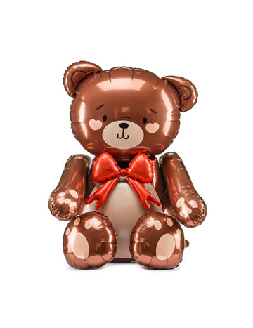 Obrovský hliníkový balón Medvedík 75 x 84 cm 