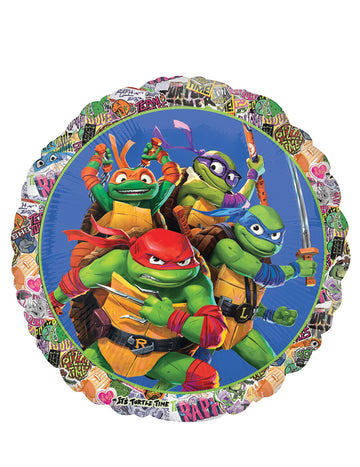 Teenage Mutant Ninja Korytnačky fóliový balón 45 cm