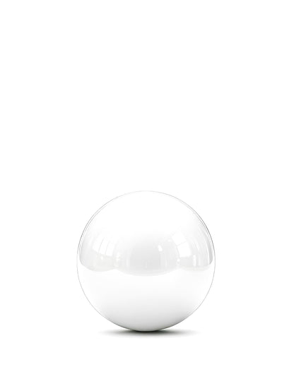 Obrovský biely balón zrkadlová guľa 80 cm
