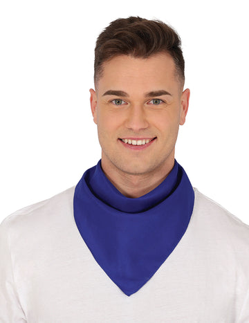 Obyčajná tmavo modrá bandana