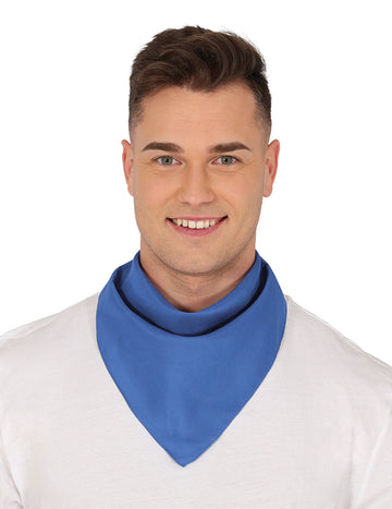 Obyčajná modrá bandana
