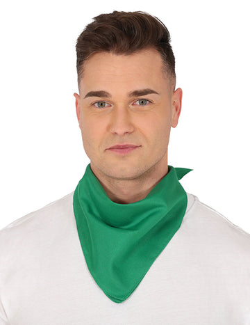 Obyčajná zelená bandana