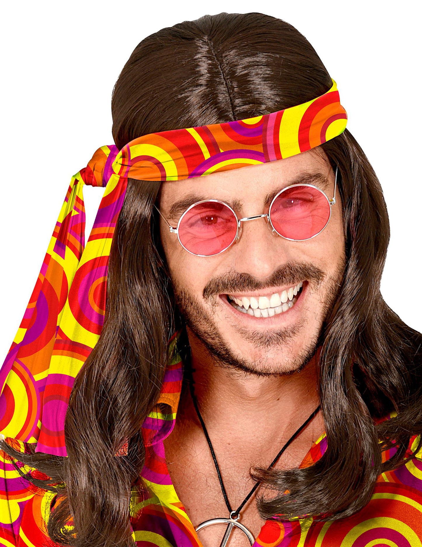 70. roky oranžová bublina dospelých banner