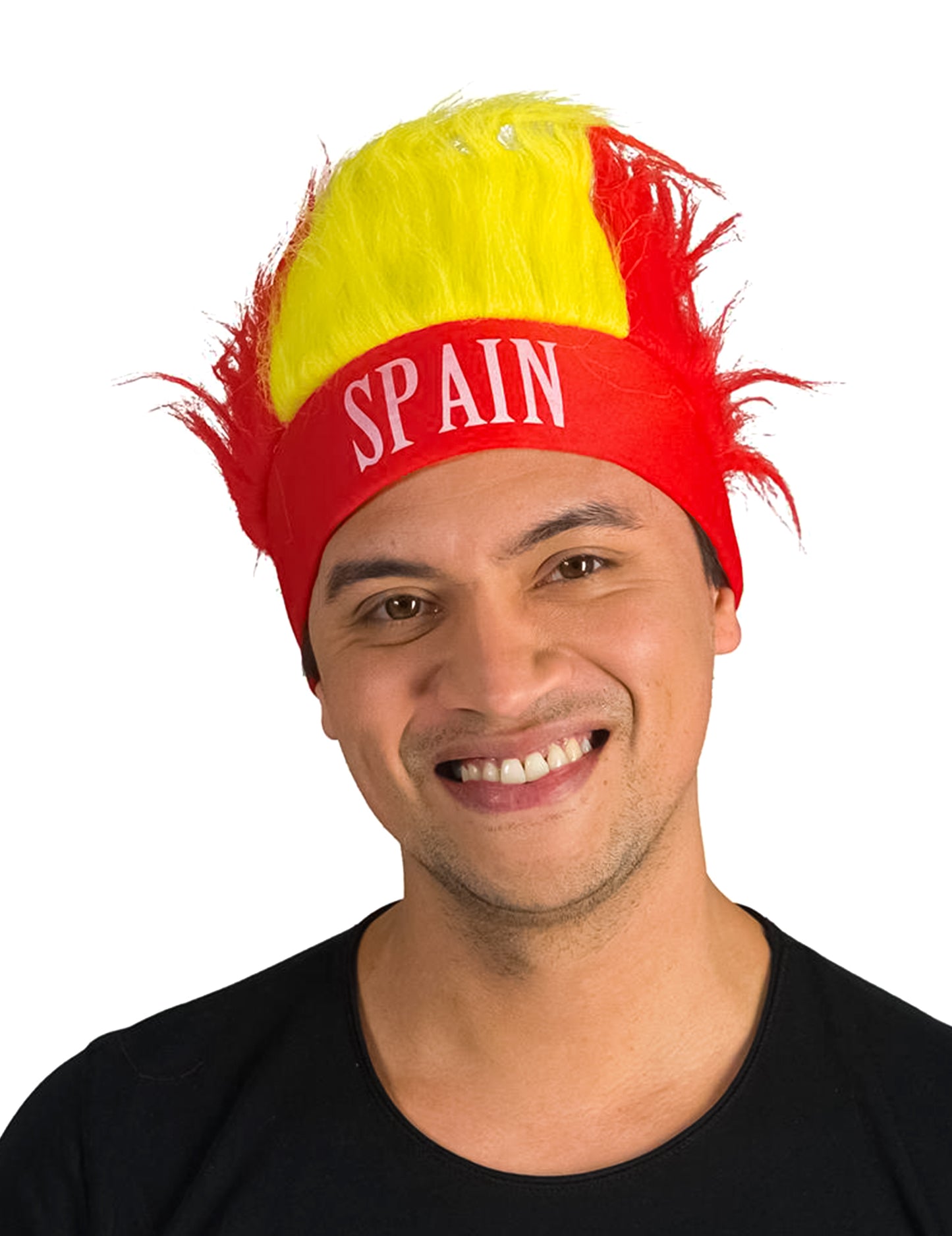 Humorná fanúšikovská čelenka Španielsko pre dospelých