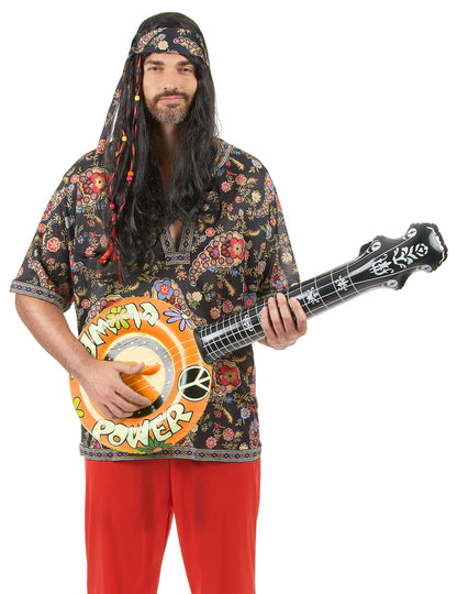 nafukovacie oranžové hippie banjo