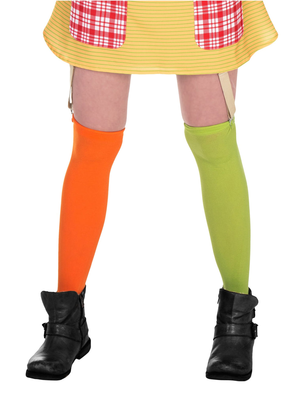 Bas Fifi Brindacier™ pour femme orange et vert