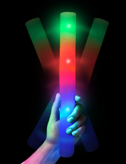 48 viacfarebných LED tyčíc cm