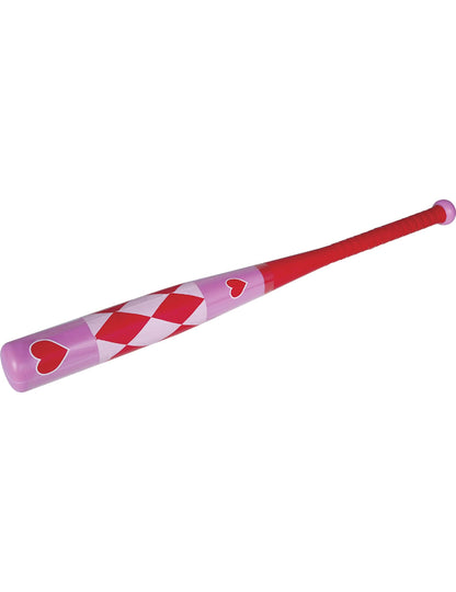 Ružová pálka so srdcom 73 cm