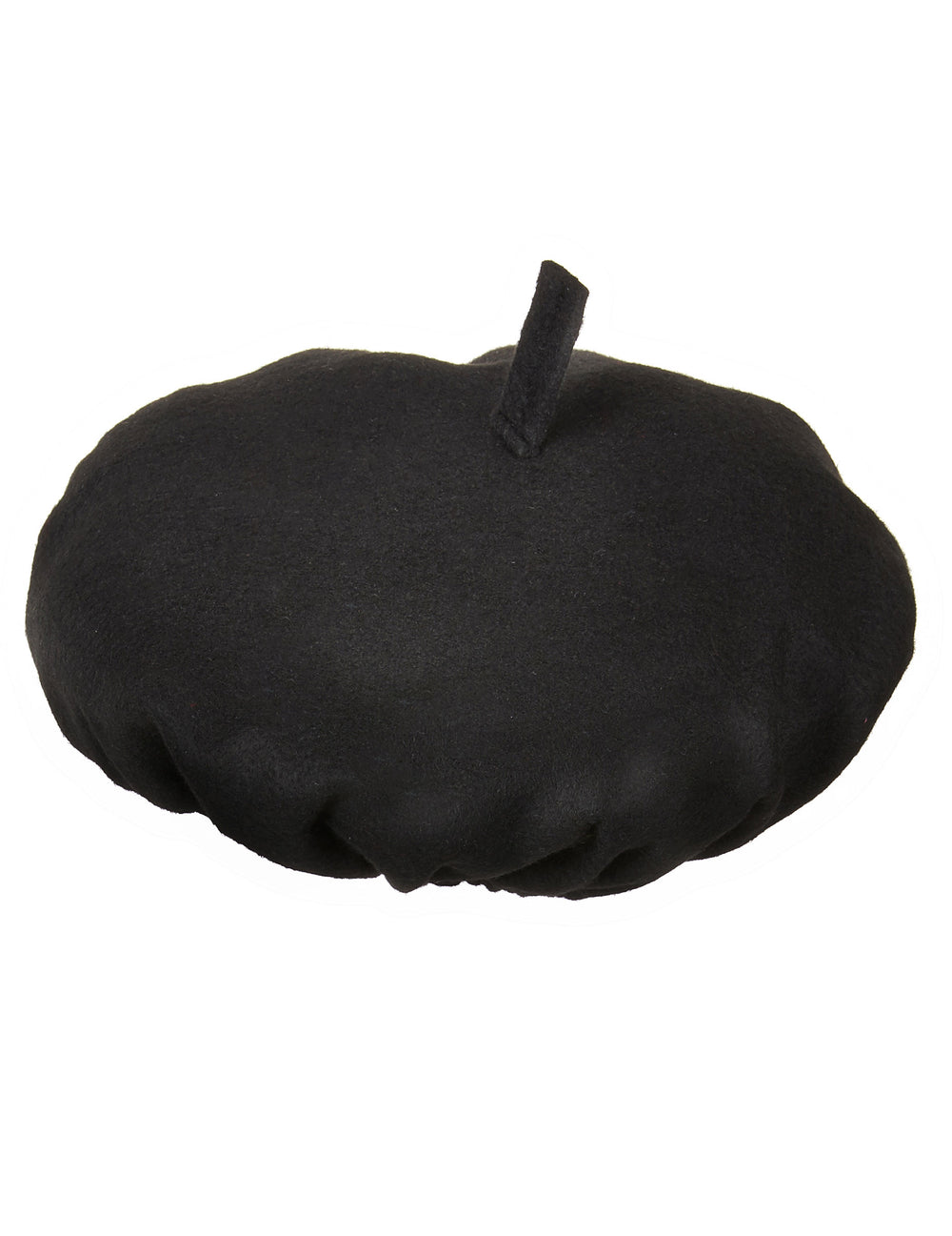 Vue de dessus du béret traditionnel