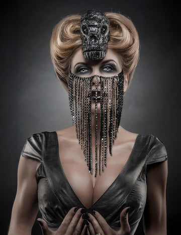 Šperky na tvár s strapcami pre dospelých