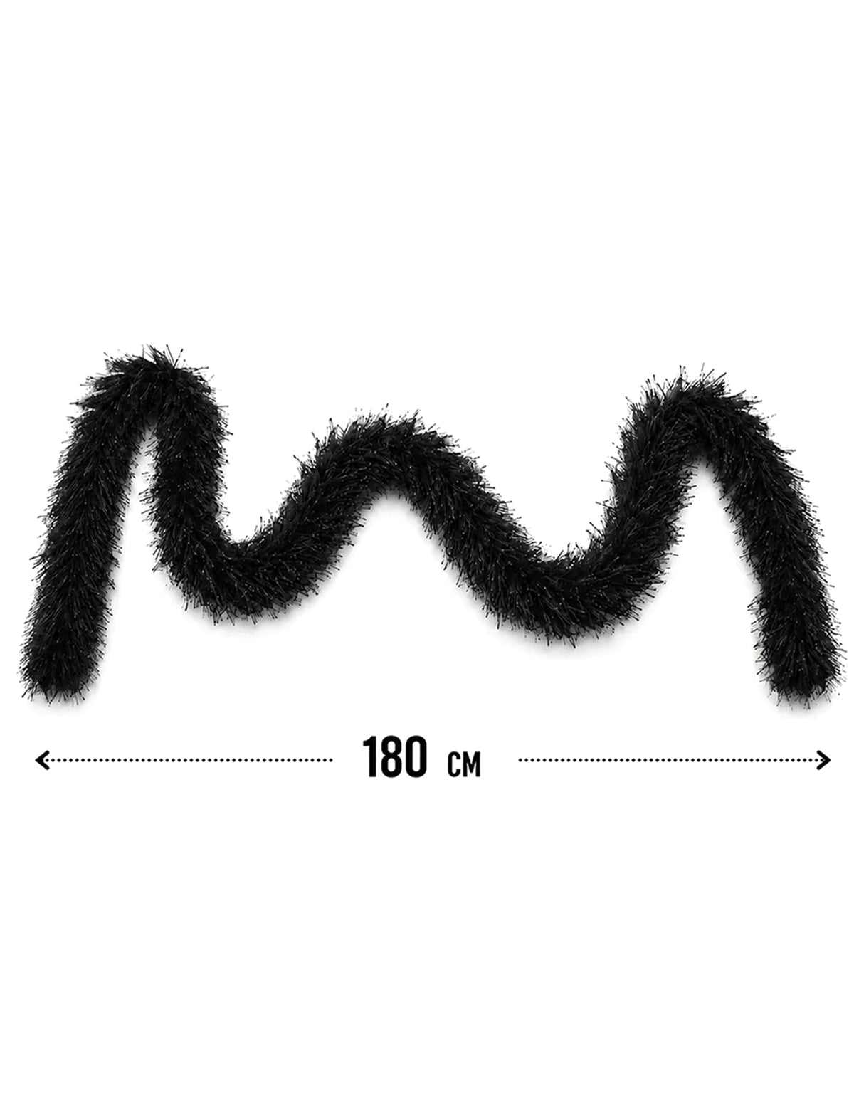 Boa čierne vlasy 60g