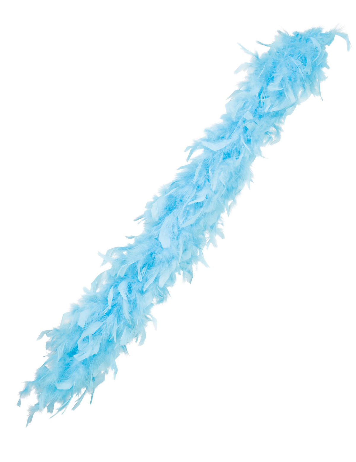 Boa à plumes pour adulte turquoise