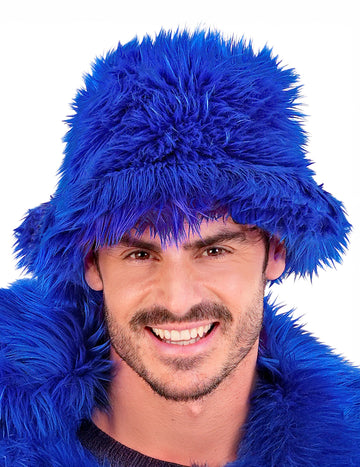 Dospelý tmavo modrý vlasov bob