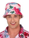 Bob Hawaï pour adulte imprimé fleurs et flamants rose