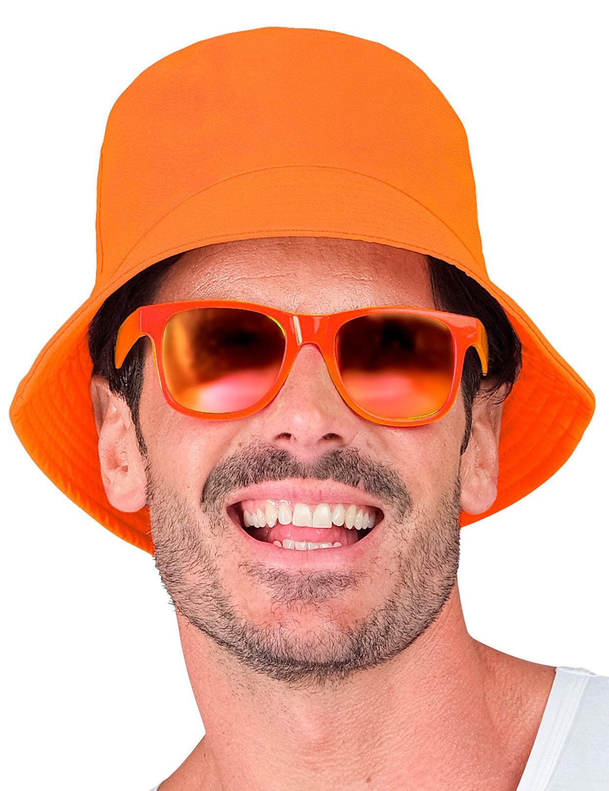 Dospelý fluorescenčný oranžový bob