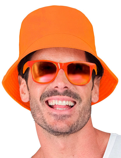 Dospelý fluorescenčný oranžový bob