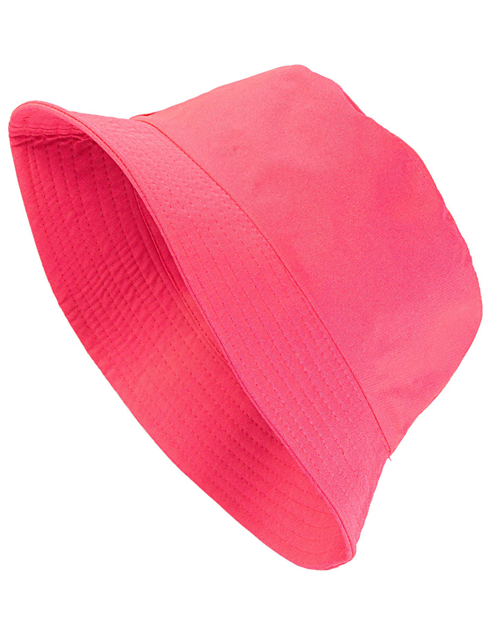 Vue de profil du Bob rose fluo