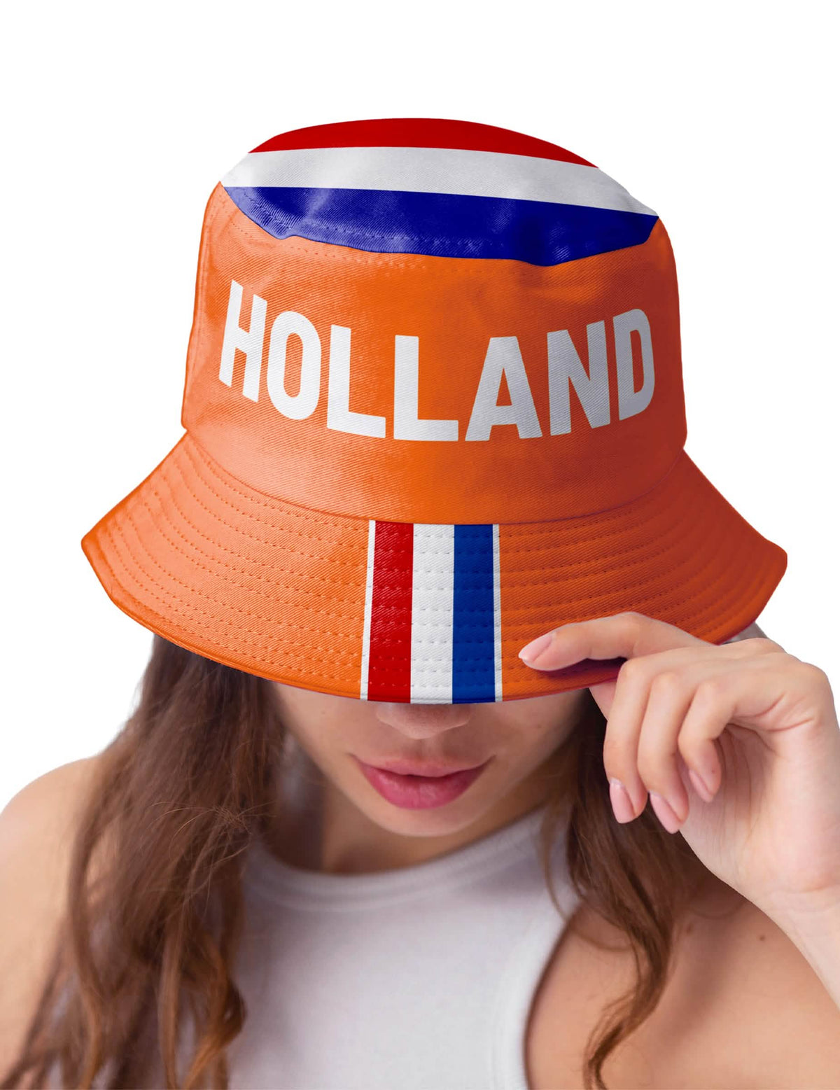 Dospelý holandský fanúšikovský klobúk