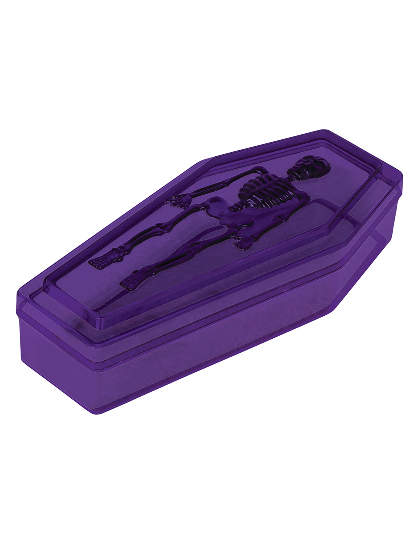 Fialová rakva 19 cm