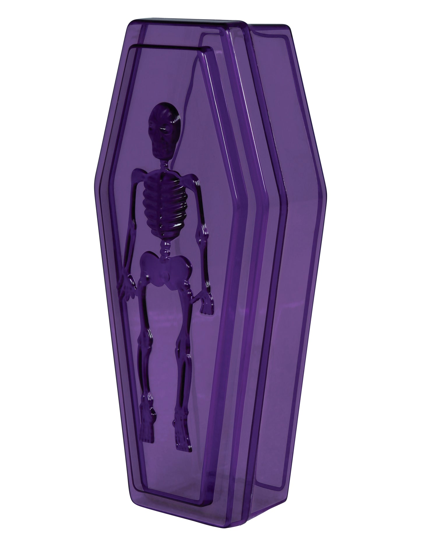 Fialová rakva 19 cm