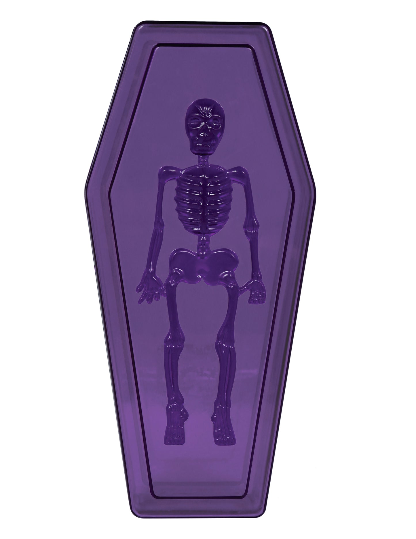 Fialová rakva 19 cm