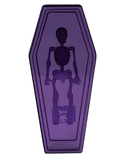 Fialová rakva 19 cm