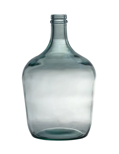 Demižón, 4 litre, 18 x 30 cm modré sklo