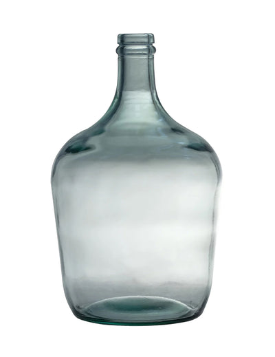 Demižón, 4 litre, 18 x 30 cm modré sklo