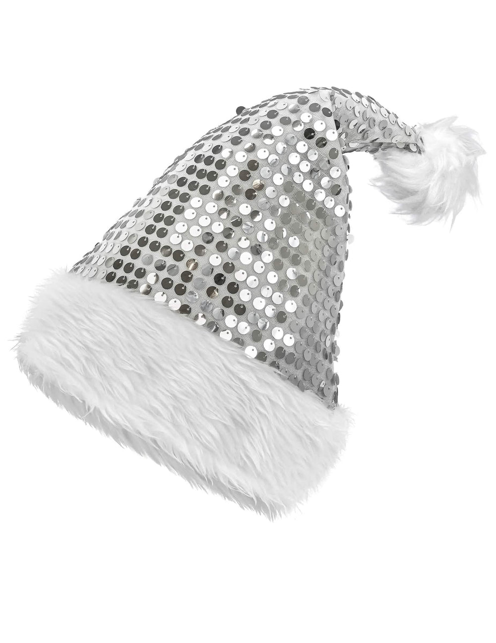 Vue de profil du bonnet de Noël