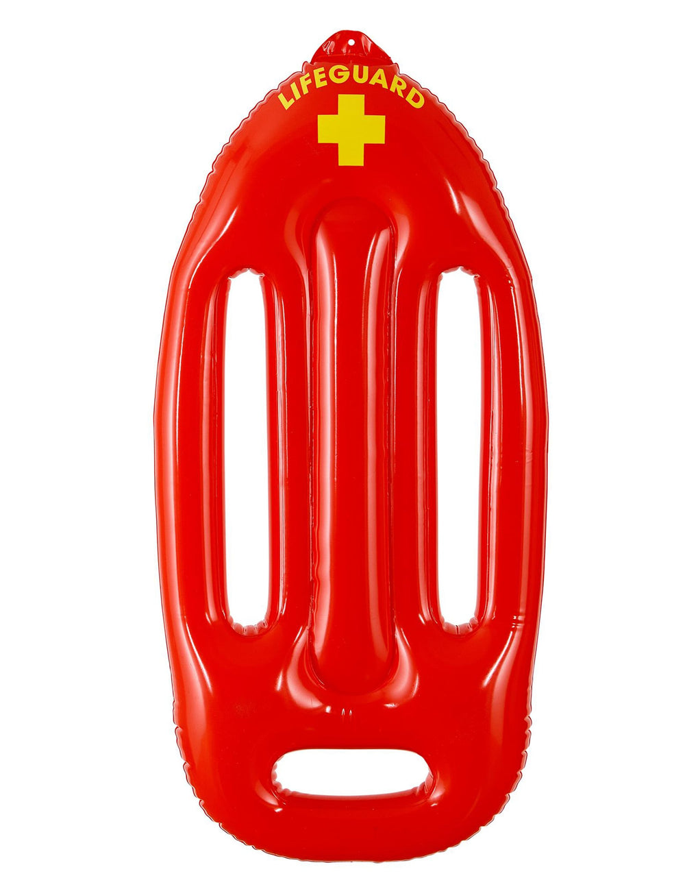 Vue de face de la bouée de sauvetage gonflable de sauveteur