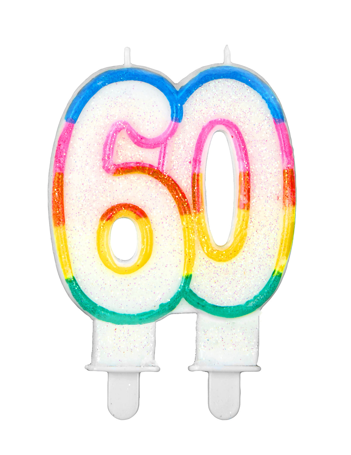 Narodeninová sviečka číslo 60